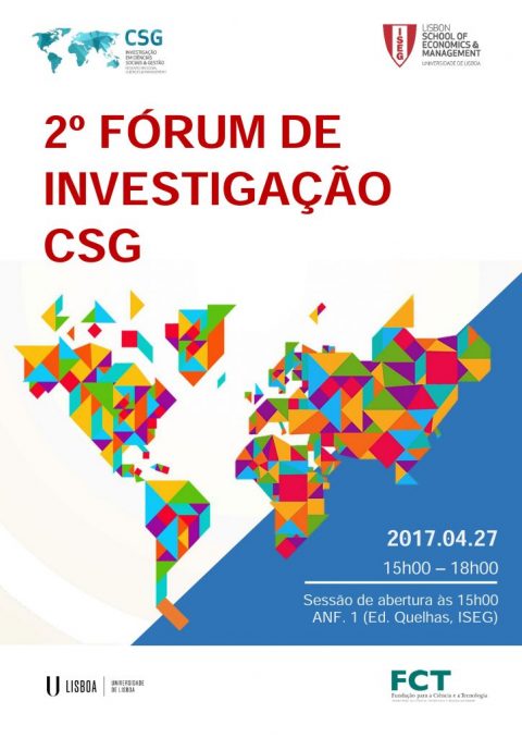 27 ABR 2017 | 2nd CSG Research Forum – Program