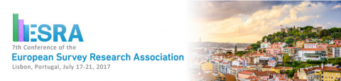 17-21 JUL 2017 | ESRA: 7th Conference of the European Survey Research Association