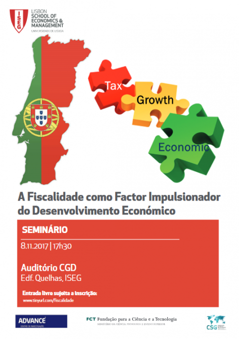 8 NOV 2017 | Seminário “A Fiscalidade como Factor Impulsionador do Desenvolvimento Económico”