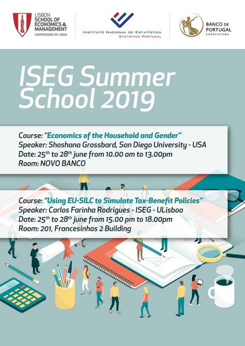 25-28 JUN 2019 | ISEG Summer School 2019