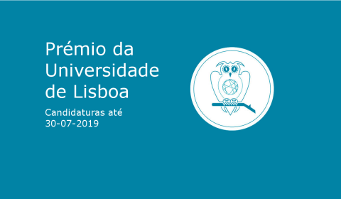 Prémio Universidade de Lisboa 2019