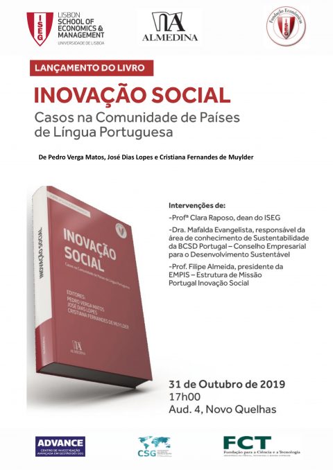 Launching of the book “Inovação Social: Casos na Comunidade de Países de Língua Portuguesa” (2019)
