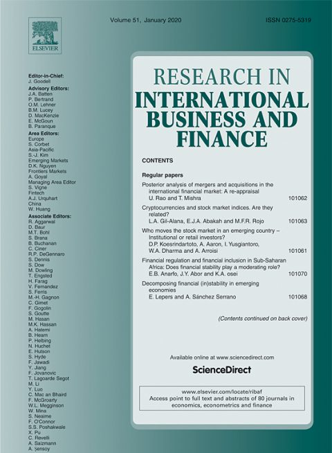 New paper “Accrual mispricing: Evidence from European sovereign debt crisis” (2019), by Tiago Gonçalves, Cristina Gaio and Carlos Lélis