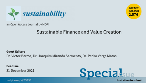 Call for Papers to the Special Issue “Sustainable Finance and Value Creation”