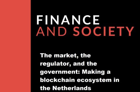 Novo artigo “The market, the regulator, and the government: Making a blockchain ecosystem in the Netherlands”, de autoria de Inês Faria