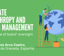 Corporate philanthropy and earning management: The influence of board’ oversight 