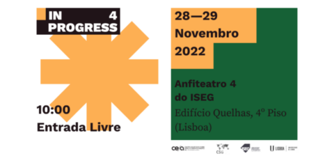 In Progress 4 • Call for papers until 25 of October