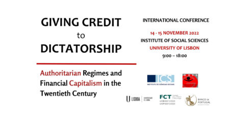 14-15 November • Giving Credit to Dictatorship: Authoritarian Regimes and Financial Capitalism in the Twentieth Century