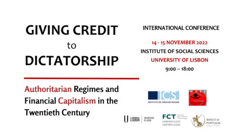 14-15 November • Giving Credit to Dictatorship: Authoritarian Regimes and Financial Capitalism in the Twentieth Century