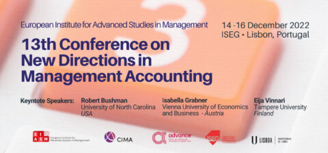 New Directions in Management Accounting • Conferência Internacional • 14 a 16 Dezembro 2022