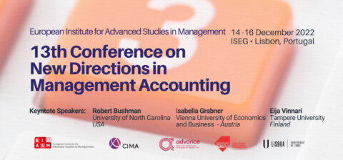 New Directions in Management Accounting • International Conference • 14 to 16 December 2022