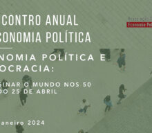 7º Encontro Anual de Economia Política 2024・Inscrições Abertas