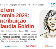 Café-Ciência CSG – 20 Novembro・Nobel em Economia – 2023: a contribuição de Claudia Goldin