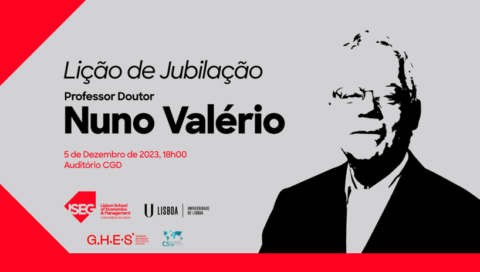 5 Dez • Lição de Jubilação Professor Nuno Valério