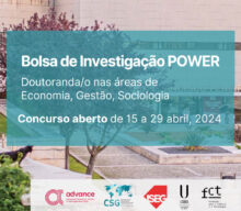 Bolsa de Investigação POWER/ ADVANCE