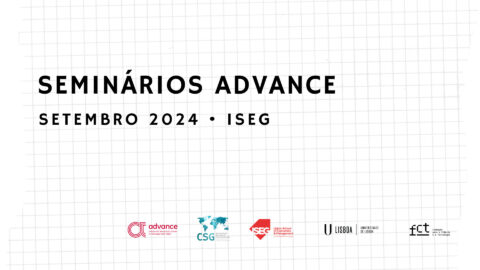 Seminários ADVANCE/ CSG • Setembro 2024